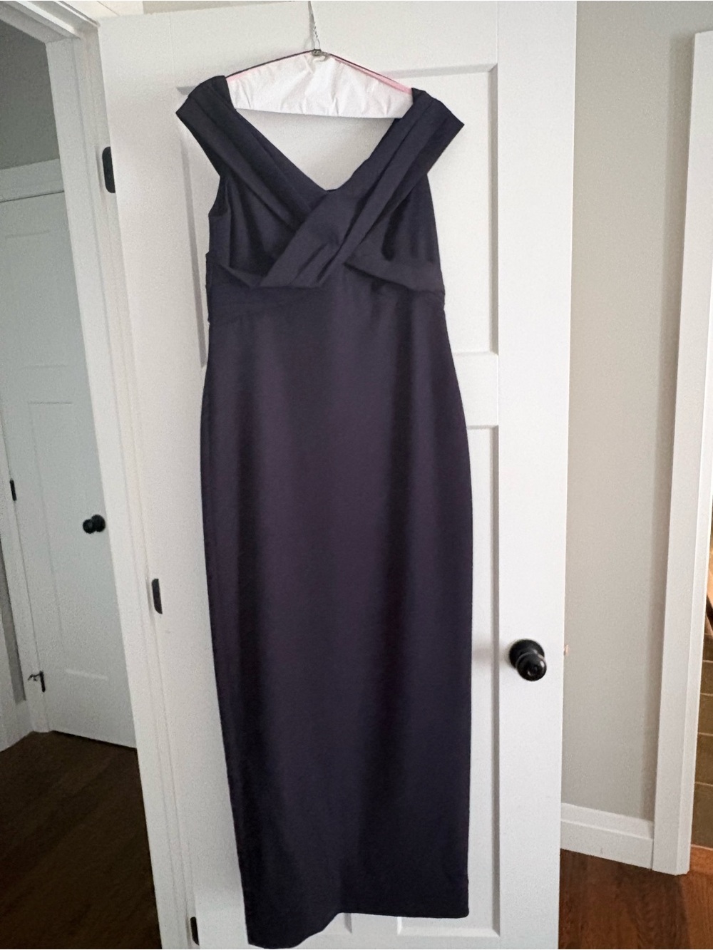 Lauren Ralph Lauren Navy Crisscross-Back Maxi Dress